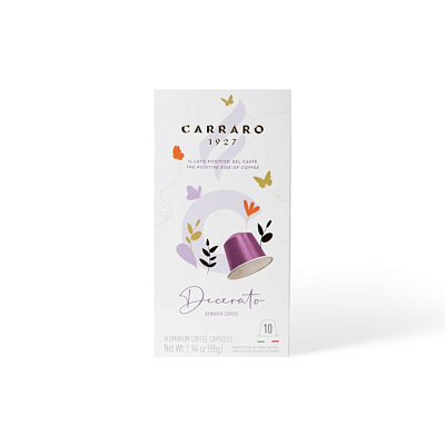 Кофе в капсулах Carraro Decerato 10 шт.