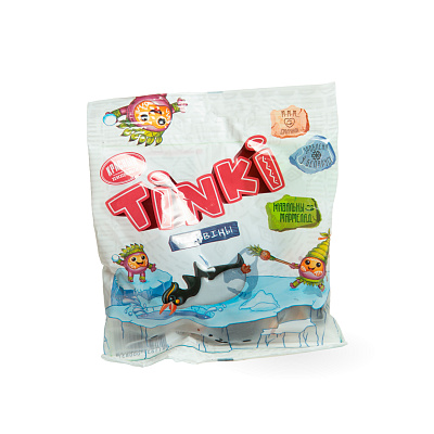 Мармелад Тинки Пингвины Красный Пищевик 75 гр 