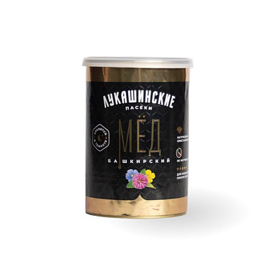 Мед Цветочный ТМ Лукашинские пасеки 550 гр