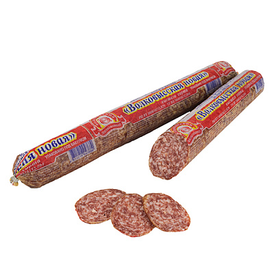 Колбаса сырокопченая Волковысская Новая Волковыcский МК