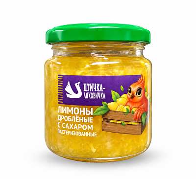 Лимоны дробленые с сахаром Ляховичский КЗ 200 гр 