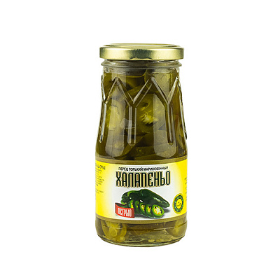 Перец маринованный Халапенью ТМ Лучшие рецепты 250 гр